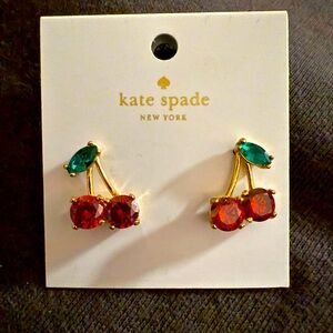 Kate Spade cherry earrings!